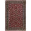 Jahan Wool Oriental Area Rug in Rust
