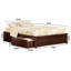Lit plateforme en bois massif Avdain-16545950