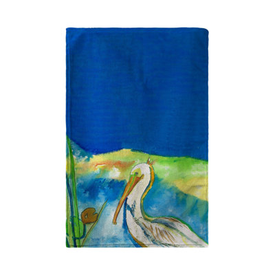 Serviette de plage blanche Murchison