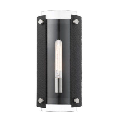 Barcelo Steel Flush Mounted Sconce