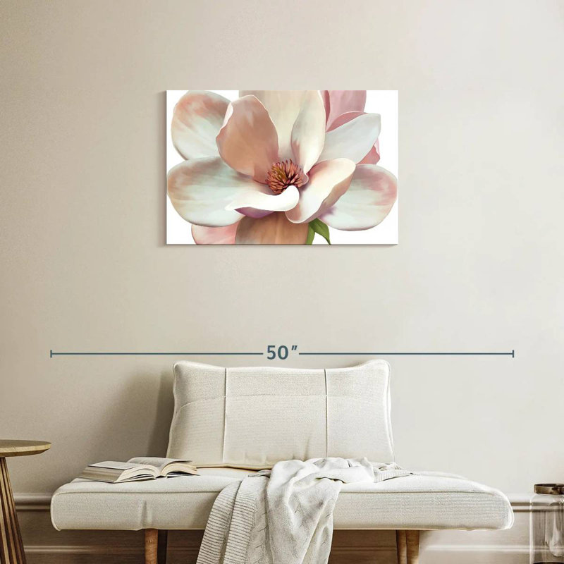 Magnolia rose Harnek, H 20 po x l 30 po