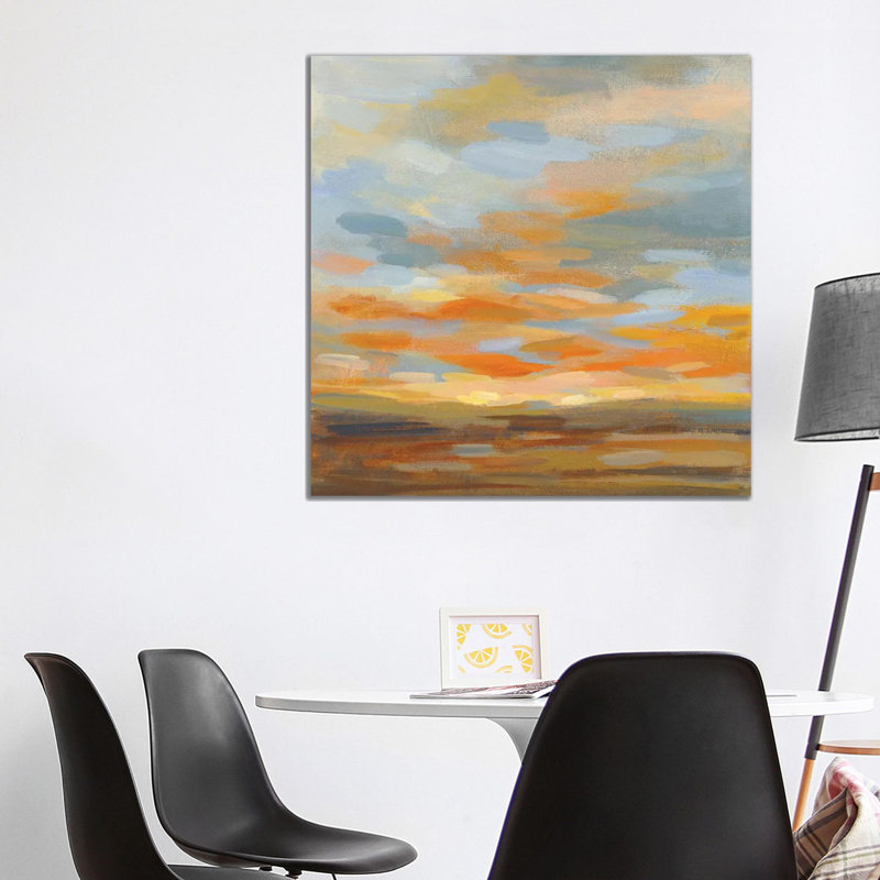 High Desert Sky II Blue by Silvia Vassileva - Wrapped Canvas Gallery-Wrapped Canvas Giclée, 94 cm H x 94 cm W x 1.91 cm D