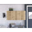 Armoire murale, deux tablettes, porte double-285861657