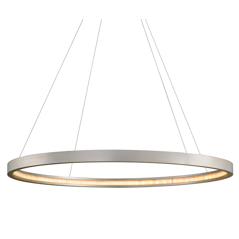 Jasmine Integrated LED Chandelier, 114" H x 56" W x 56" D, Gold Leaf