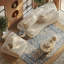 Canapé modulaire surdimensionné de 139 po pour salon Canapé modulaire incurvé moderne à dossier amovible sans assemblage pour bureau de chambre à coucher, beige-168410406