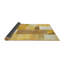 Tapis contemporain jaune / gris-1330502930