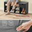 Banc de rangement pour 10 paires de chaussures avec tiroir-1437641048