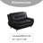 Ochsner 61'' Faux Leather Loveseat-471179883