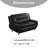 Ochsner 61 " Faux Leather Loveseat-471179883