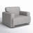 Ives 42'' Oversized Upholstered Armchair-94482149