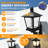 2in1 Solar Planter Garden Light, Warm Glow Waterproof Outdoor Solar Lamp, Freestanding or WallMounted Decorative Light for Front Porch, Yard & Patio, Ideal Gift for Gardeners & Homeowners