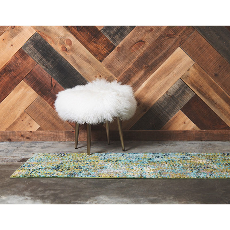 Patrocinia Abstract Indoor Rug, Runner 2'7" x 10'