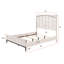 Lit de grand lit contemporain 1pc Beige