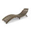 LAHAINA WOOD FOLDABLE CHAISE LOUNGE - GREY