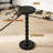 Solid Wood Round End Table,Pedestal Drink Table, Tall Plant Stand-118690975-118690976