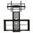 Kyan Curved Wood TV Stand with Mount for Up to 85" TVs-42941593