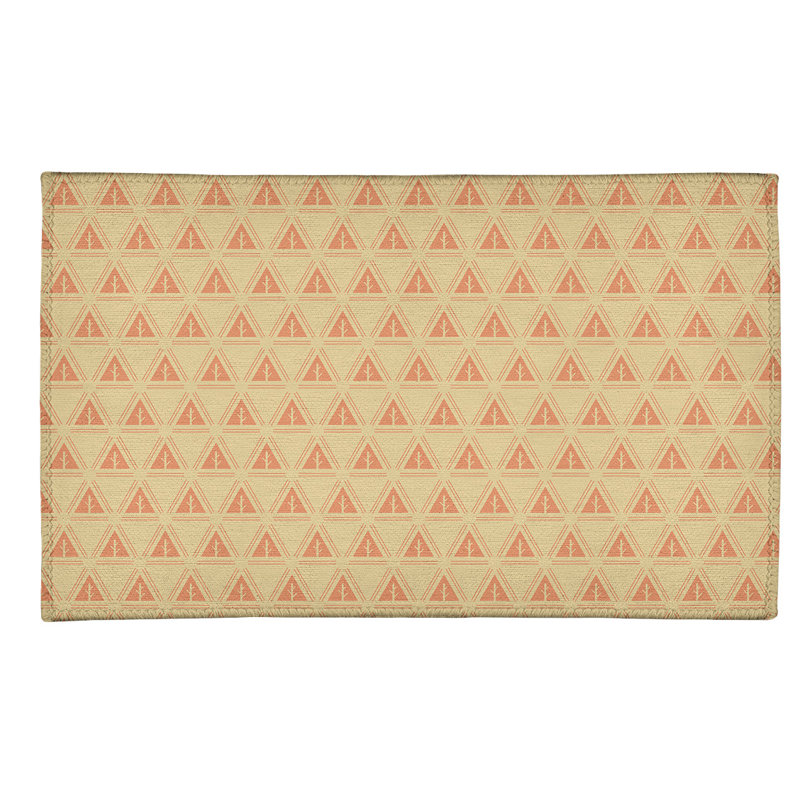 Chenille Geometric Indoor Rug, Rectangle 2' x 3'