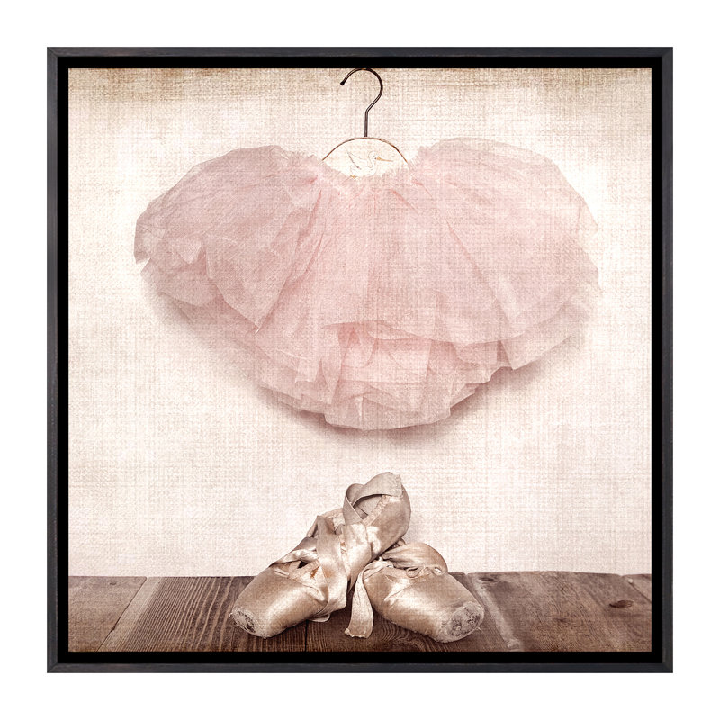 Ballet pantoufles et tutu par Saint and Sailor Studios - reproduction de photo, H 18 po x l 18 po x 1,5 po, Pas de tapis