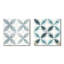 Claborn - Ensemble de 2 collages carrés à formes abstraites-101857229-101857235
