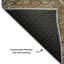 Tapis damassé de qualité supérieure lavable à la machine Dahl AMF1082-578051771