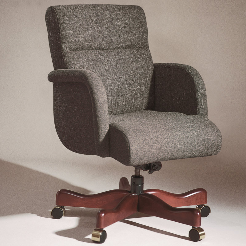 Executive Chair, Williamsburg, Walnut, Tilt Lock Included
