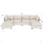 Canapé modulaire modulaire, siège convertible avec rangement, canapé-lit modulaire, combinaisons modulaires flexibles en tissu pour le salon
