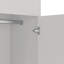 Armoire, deux tiroirs, finition blanche