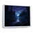 White Floater Framed