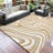 Porch Rugs Outdoor Waterproof 8X10 Outdoor Camping Rug, Modern Plastic Straw Rugs With Portable Bag, Reversible UV Resistant Outside Rug For Picnic Backyard Deck RV Balcony Camper, Light Brown-1372155685-1372155682