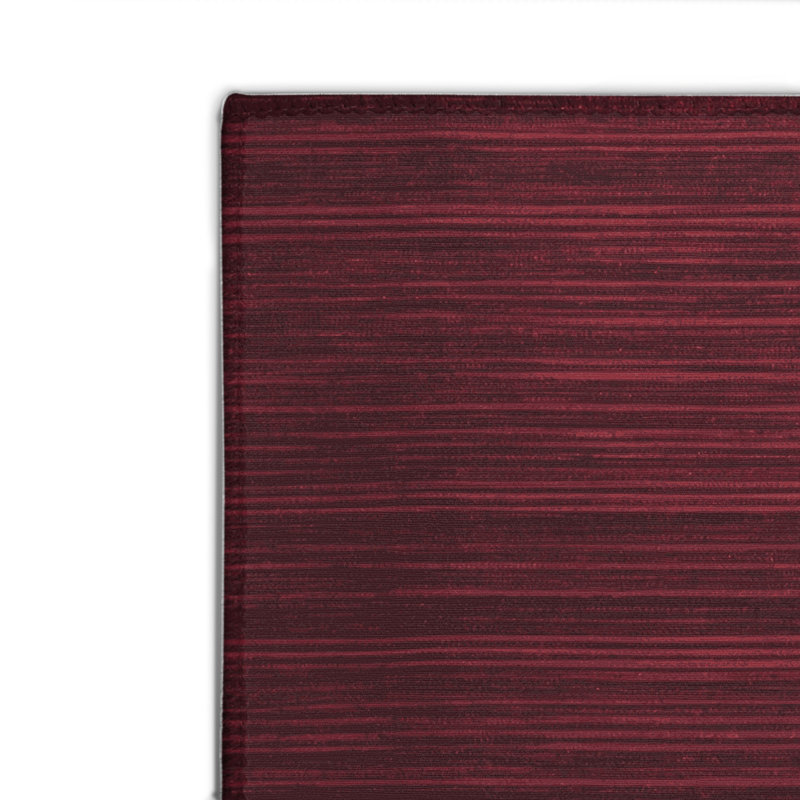 Tapis intérieur / extérieur rouge HorizontalStripes, Rectangle 4pi x 6 pi
