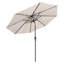 Parasol de marché solaire à DEL 9 pi Mumper-692866949