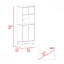 Armoire haute micro-ondes Wallas, cuisine