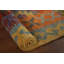 Tapis décoratif en laine South Western Kilim 4 x 5