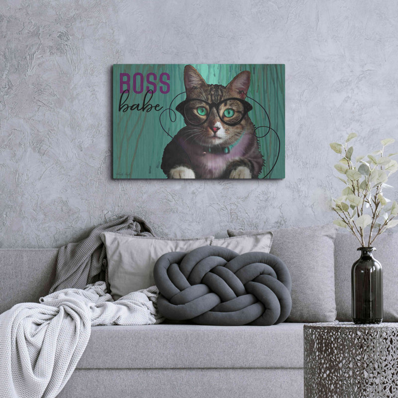 «Boss Babe» par Cindy Jacobs, H 24 po x l 36 po