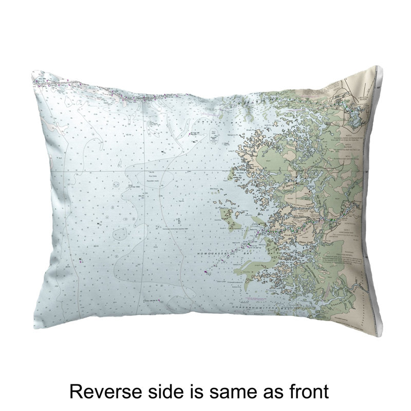 Outdoor Reversible Throw Pillow