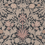 HYACINTH NOVELLUS Wallpaper - Noir 9'10" - full height wallpaper