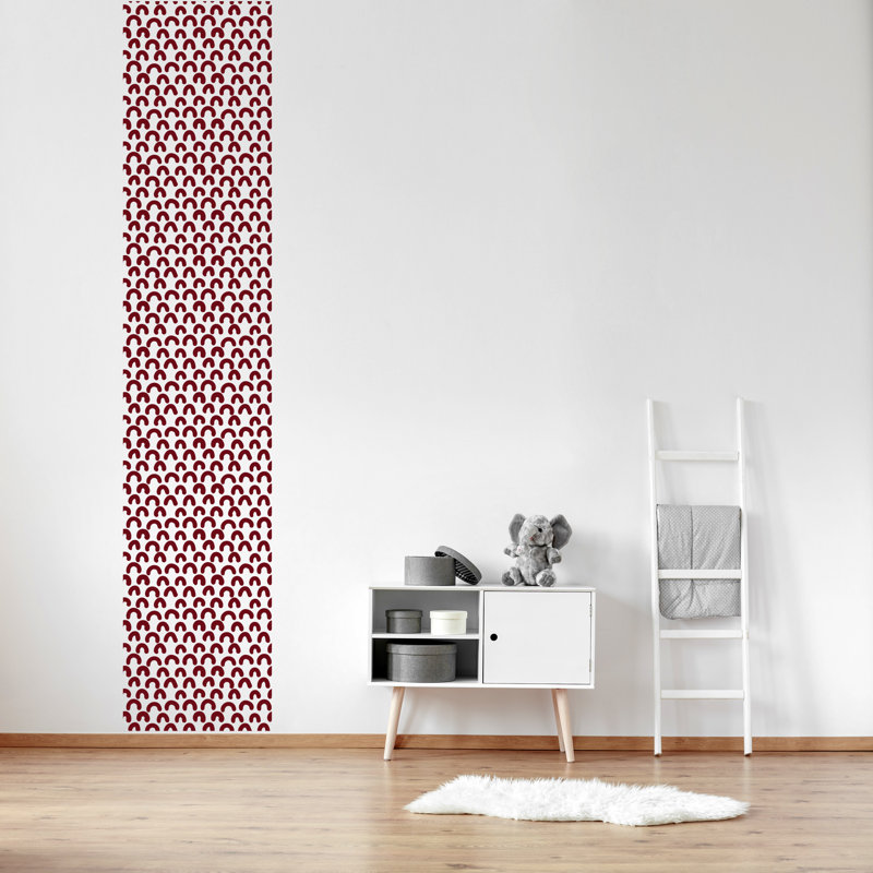 Adhésif décoratif arche, Rouge