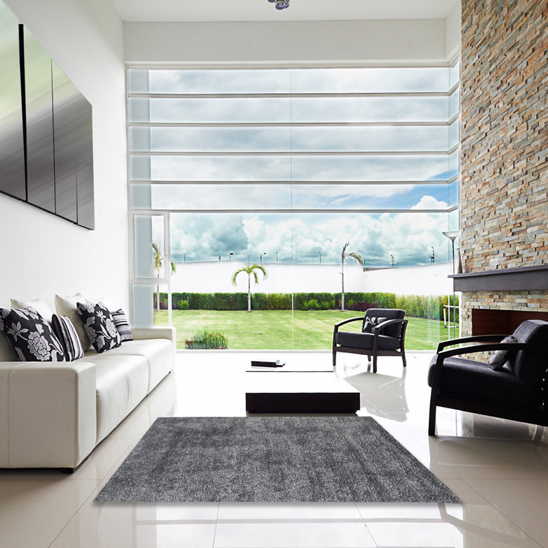Tapis gris Barrese, Carré 4 pi
