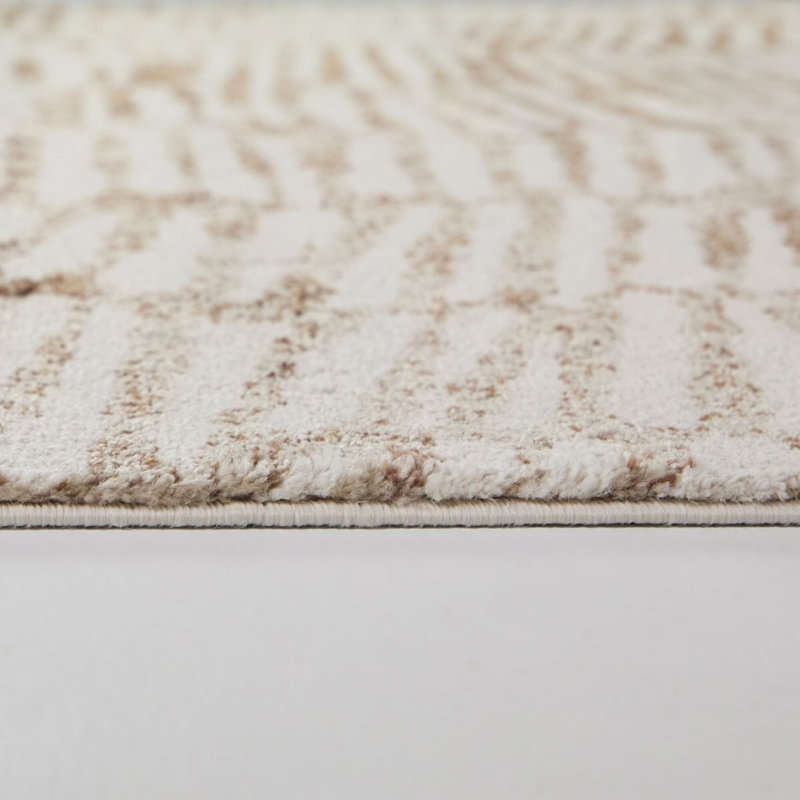 Ivy Bronx Barron Brown Modern Abstract Area Rug | Wayfair