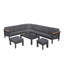 Caggiano 7 Piece Sectional Seating Group with Cushions