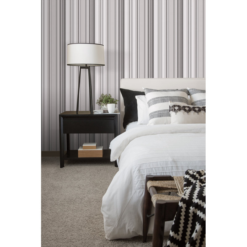 10m x 53cm Matte Wallpaper Roll, Grey