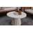 Parvana Round 31.5" W White Coffee Table