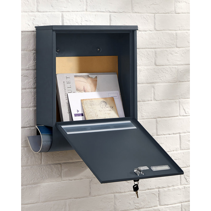 Demonte Steel Wall Mounted Post Box