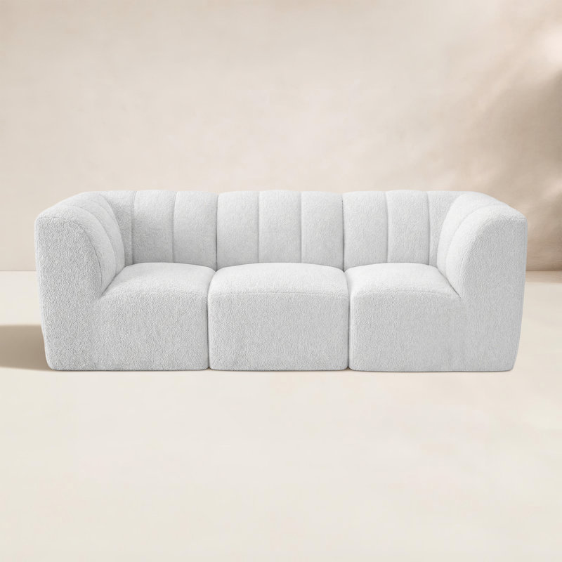 Canapé d'extérieur 96 po Praia Sunbrella® Bouclé, 3
