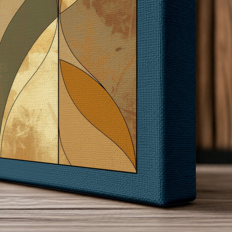 Print, 18x12 - 45.7 x 30.5 cm, Teal Border