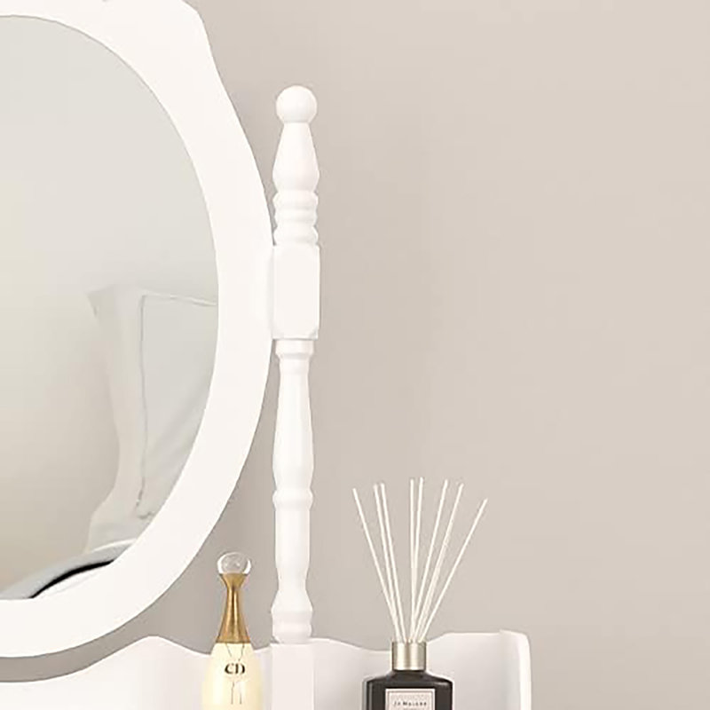 Ensemble de coiffeuse avec 4 tiroirs