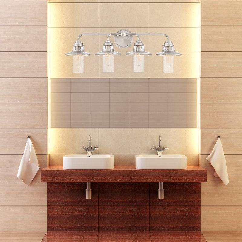 Éclairage pour meuble-lavabo 4 lumières Quinault