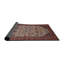 Tapis à motif oriental rouge / ivoire-1485188455