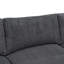 Canapé modulaire rembourré Cordory avec 2 repose-pieds Cordory