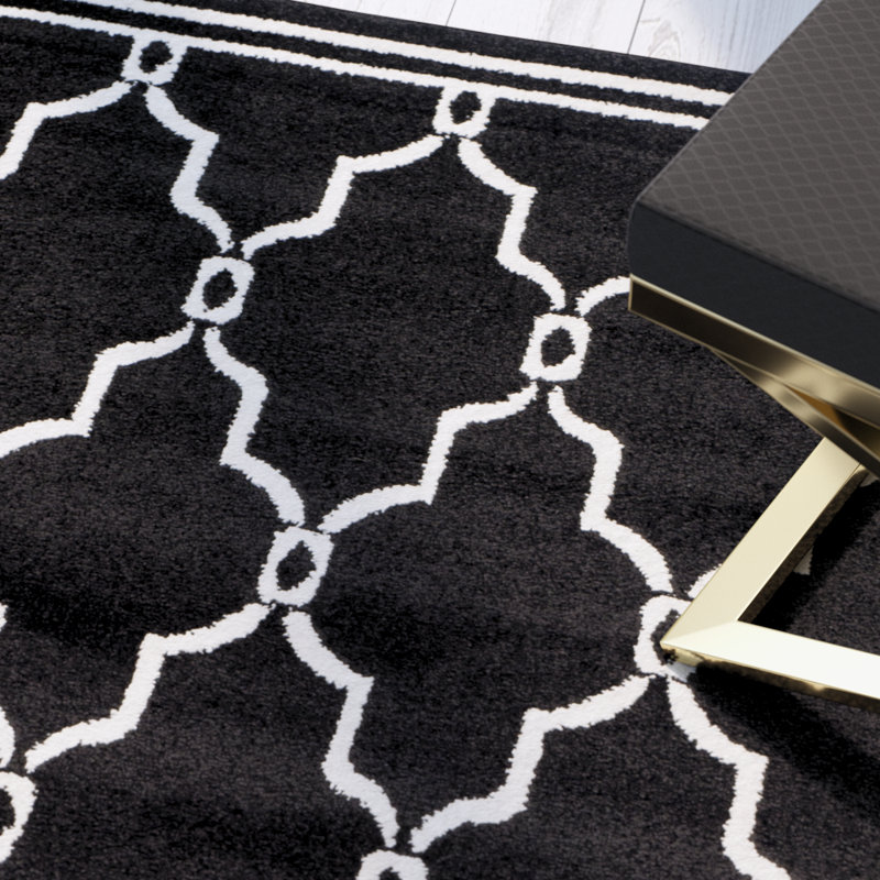 Arisbel Performance Geometric Rug, Round 7'